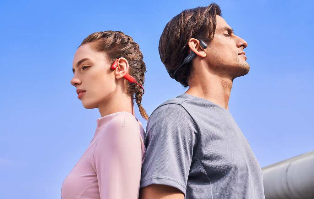 Słuchawki nauszne HAYLOU PurFree BC01 Czarny wygoda kształt wielkość głowy 