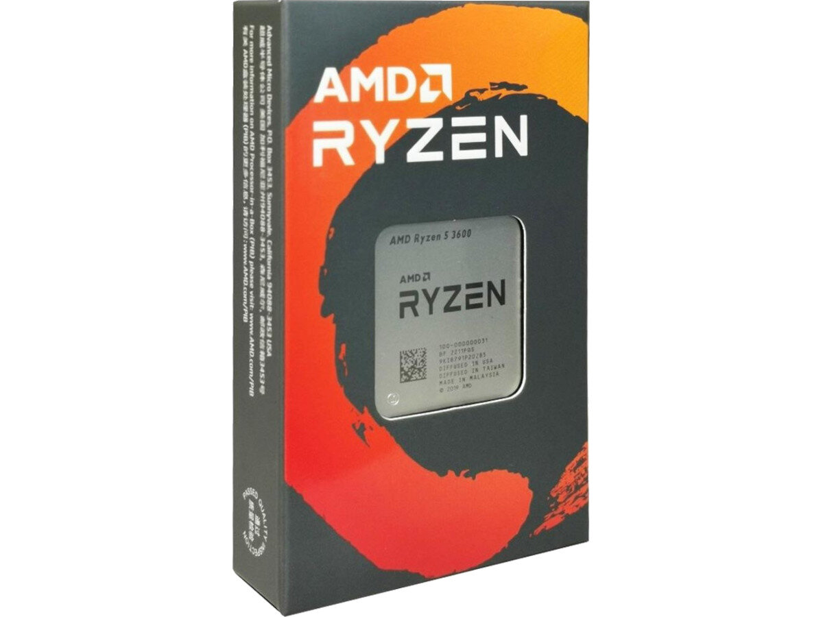 Procesor AMD Ryzen 5 3600 opakowanie