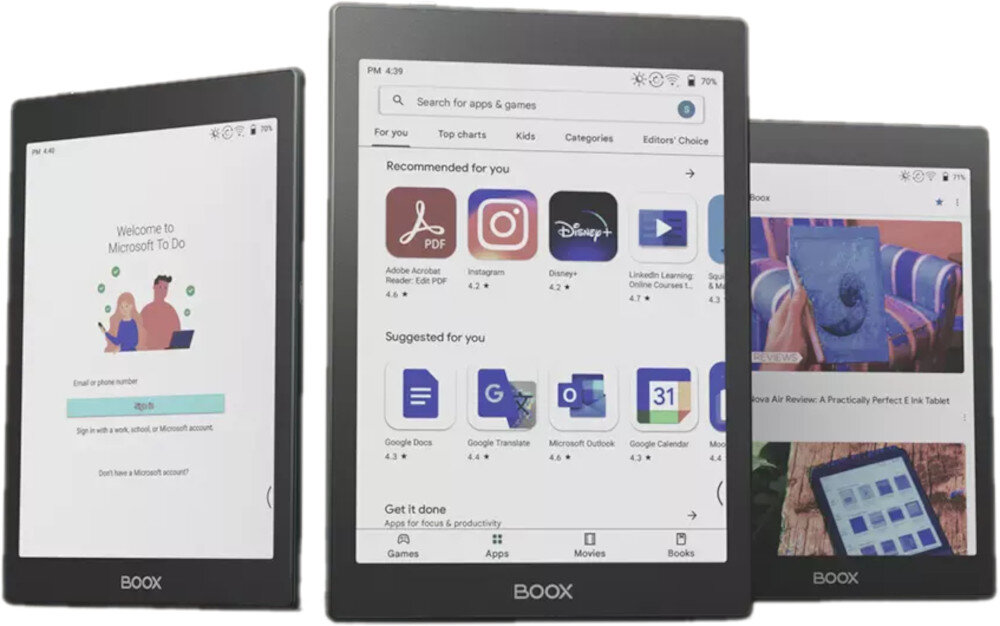 Czytnik E-Bookow ONYX Boox Nova Air Color system android 11
