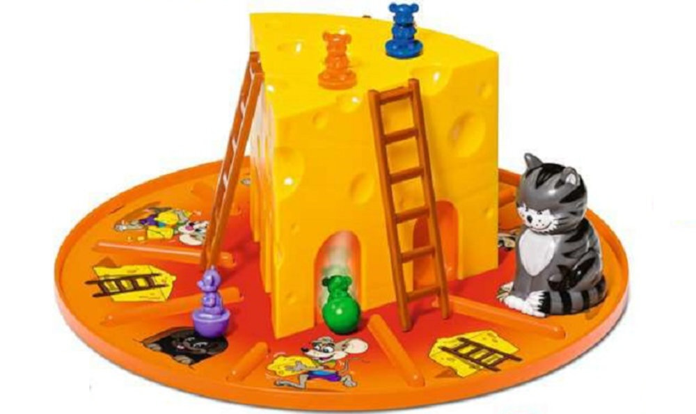 Gra planszowa RAVENSBURGER Cat & Mouse 24563 nauka i zabawa w jednym