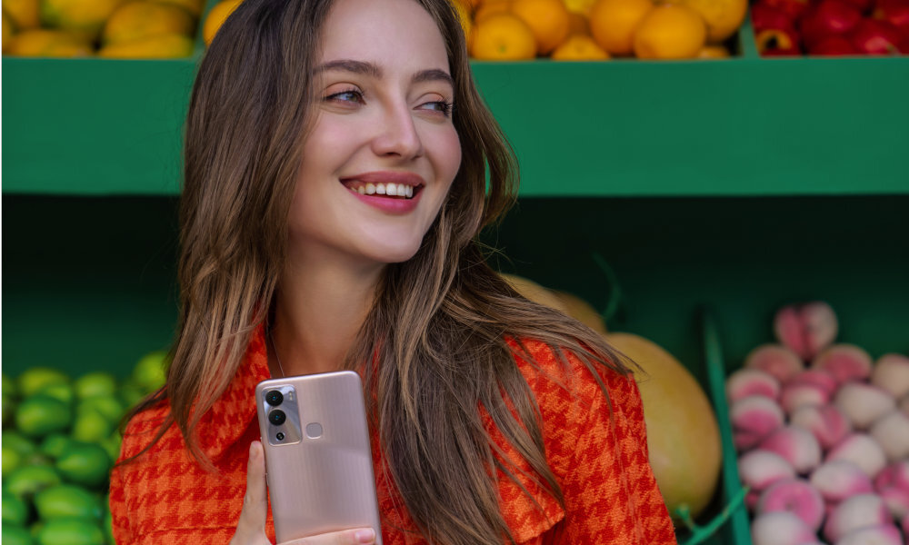 Smartfon INFINIX Hot 12i 4/64GB 6.6  Haze Green X665B