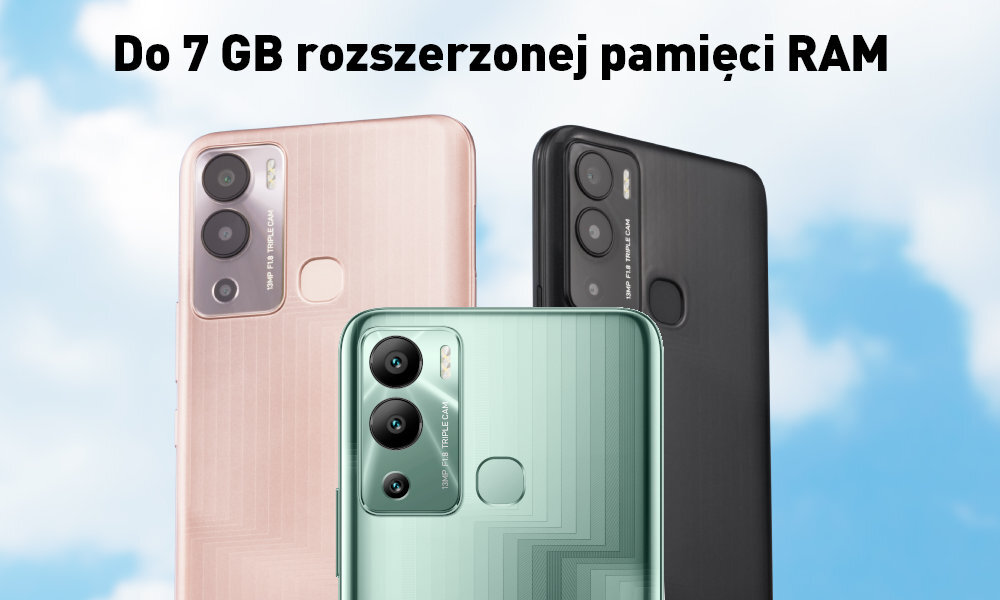 Smartfon INFINIX Hot 12i 4/64GB 6.6  Haze Green X665B