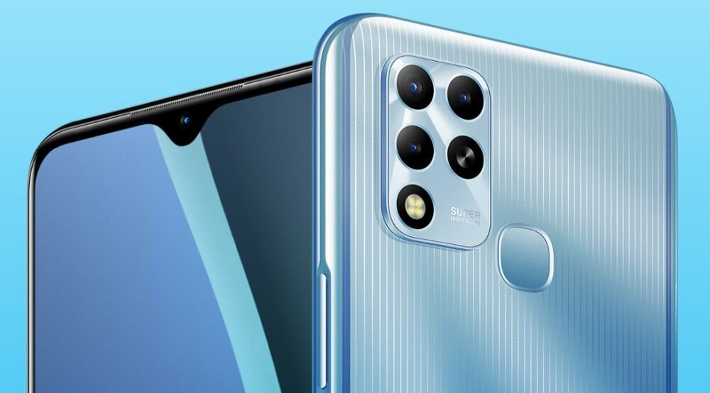 Smartfon INFINIX Hot 11  ekran bateria aparat procesor ram pamięć pojemność rozdzielczość zdjęcia filmy opis dane cechy blokady system łączność wifi bluetooth obudowa szkło odporność porty muzyka transfer sieć przekątna matryca waga czujniki