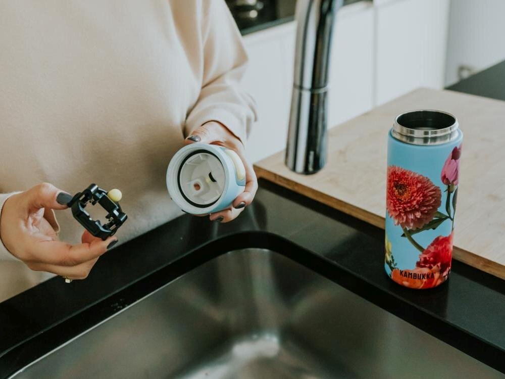 TERMOS KAMBUKKA ETNA Foggy Terrazzo 500ML Unikalne nakrętki łatwe czyszczenie higiena Snapclean mycie 