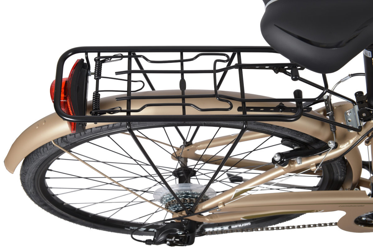 ROWER LOMBARDO MIRAFIORI 270 28 BRĄZ MAT M48 19 pojemnosc na zakupy