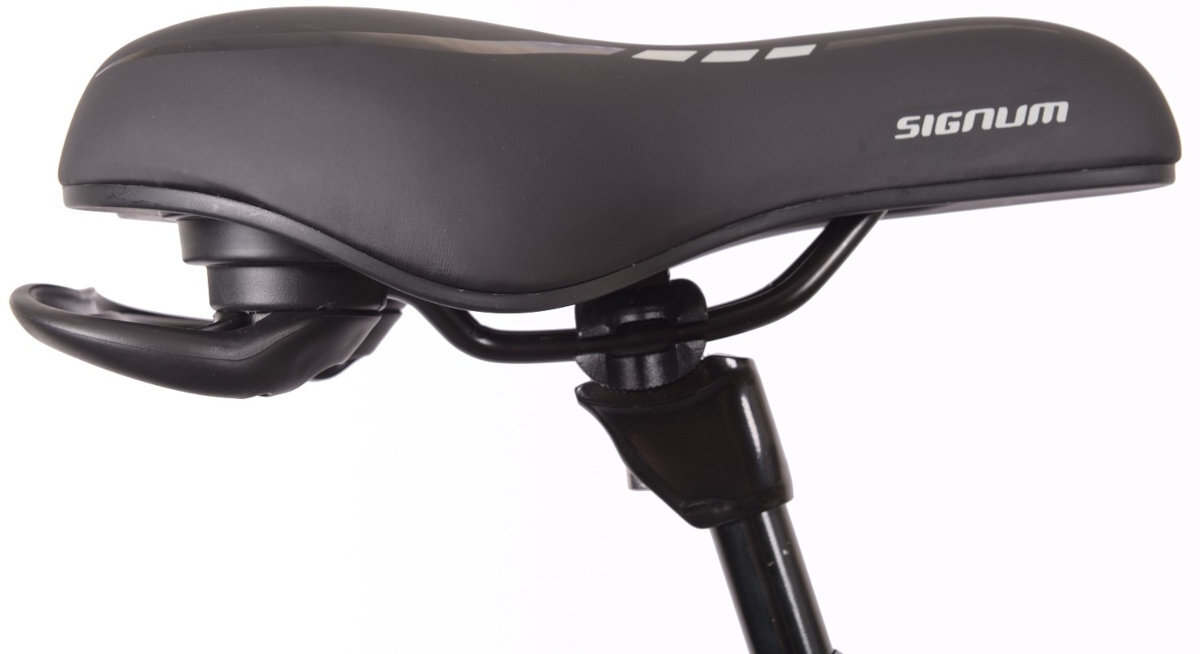 ROWER LOMBARDO MILANO 28 SZARY-ANTRACYT D43 17 Z KOSZEM stabilna podstawa