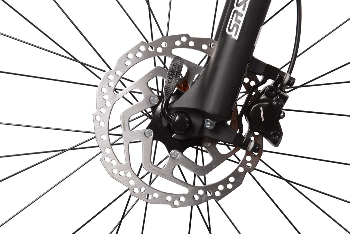 Rower gorski MTB LOMBARDO Sestriere 350 U20 29 cali Czerwono-czarny hamulce tarczowe vbrake