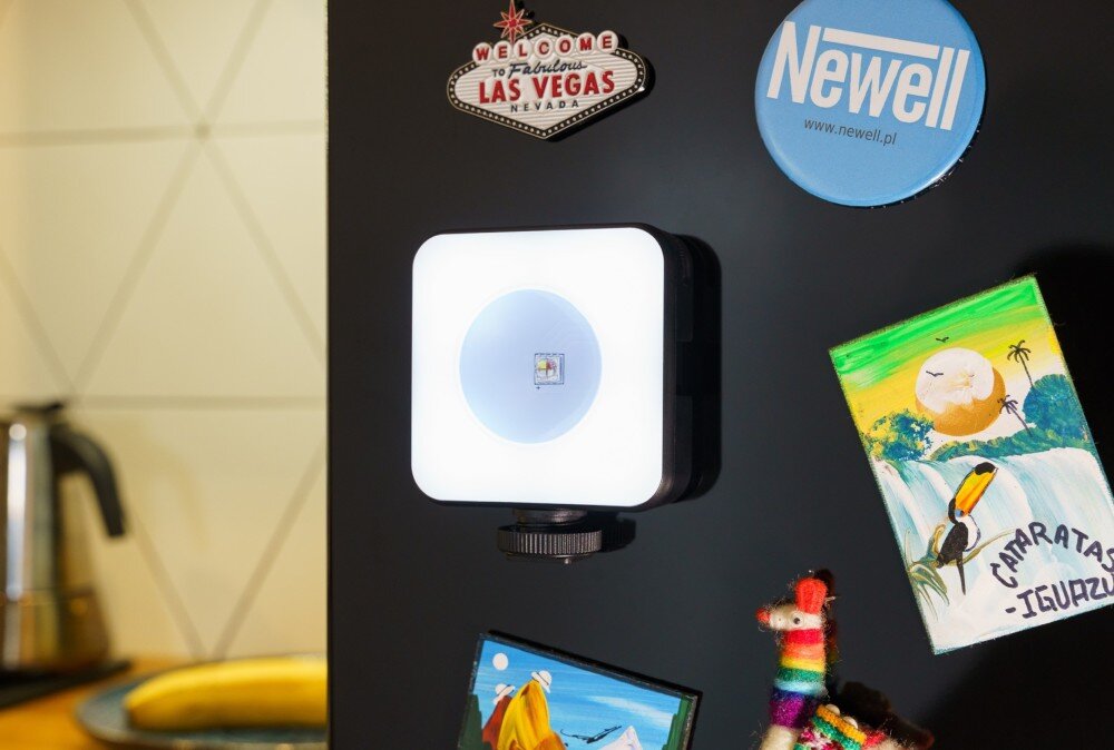 Lampa LED NEWELL RGB-W Rangha Nano Sunset obsługa przyciski obudowa magnetyczna obudowa