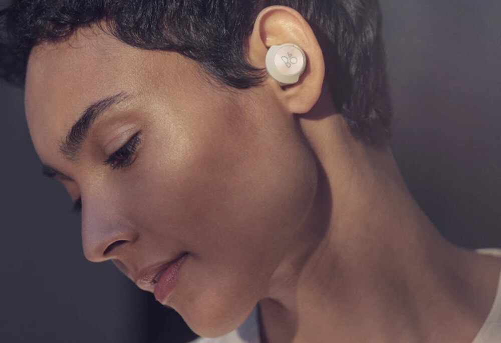 Słuchawki dokanałowe BANG & OLUFSEN Beoplay EQ Nordic Ice TWS Biały bateria czas pracy czas działania