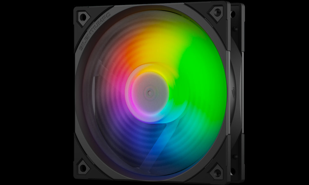 Wentylator SILENTIUM PC Fluctus 120 PWM ARGB Kit 
