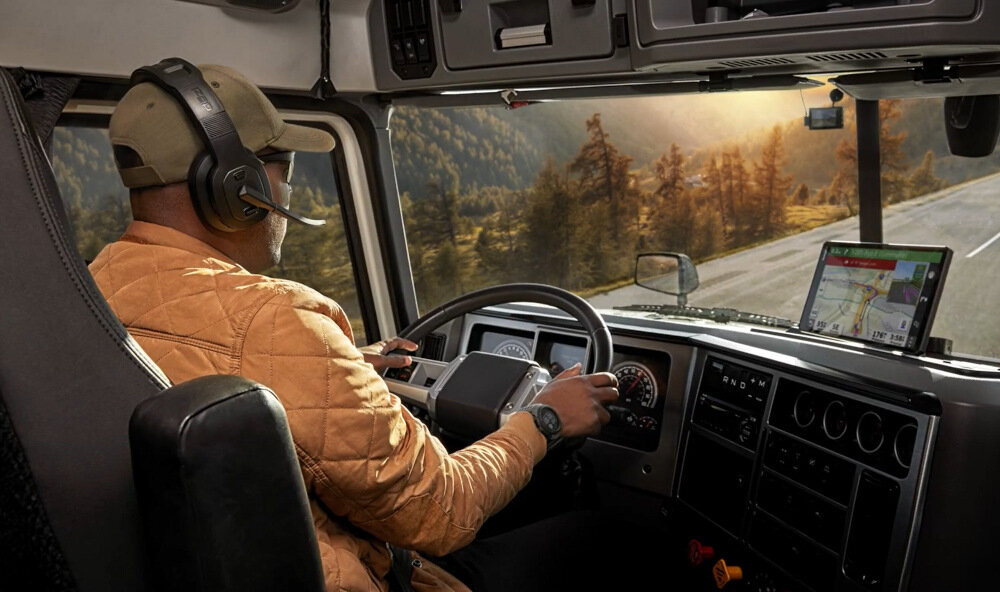 Słuchawki GARMIN Dezl 200 idealny kierowca mechanizm dwuuszny