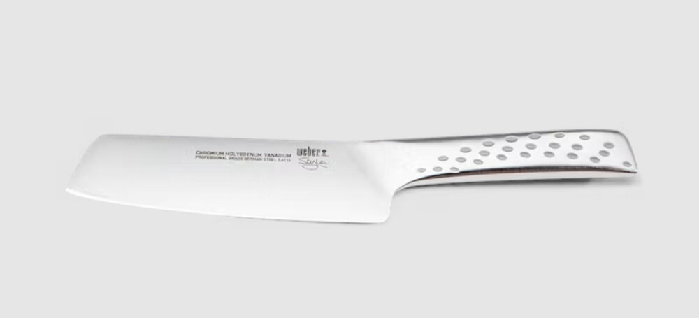 Noz WEBER Deluxe 17073 Parametry fizyczne ostrze 12,5cm mozliwosci