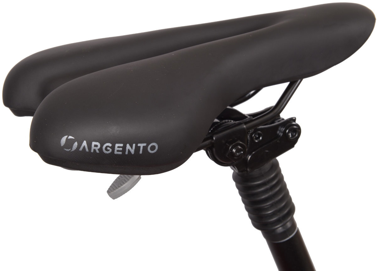 ROWER ELEKTRYCZNY SKŁADANY ARGENTO FAT MINI MAX RED 20 SZARO-CZERWONY U42 16,5 wygodne siodelko