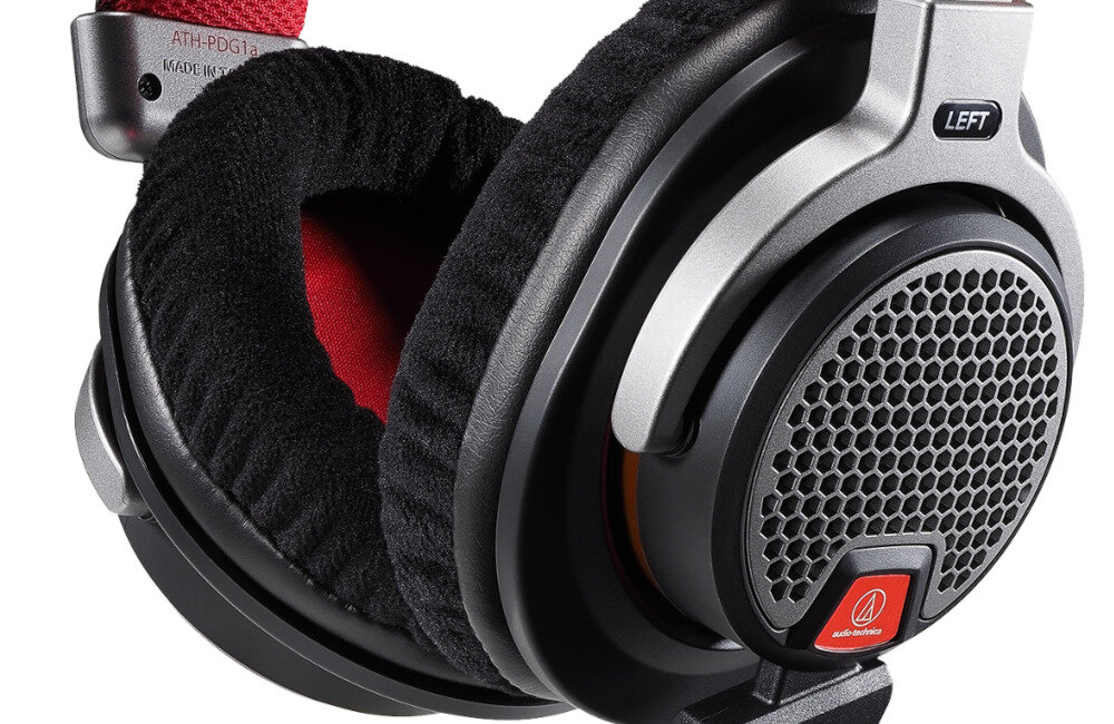 Słuchawki AUDIO-TECHNICA ATH-PDG1A  aktwyna redukcja szumów  jakość wykonanie przetworniki  łączność mikrofon regulacja głośność nauszniki pałąk regulacja