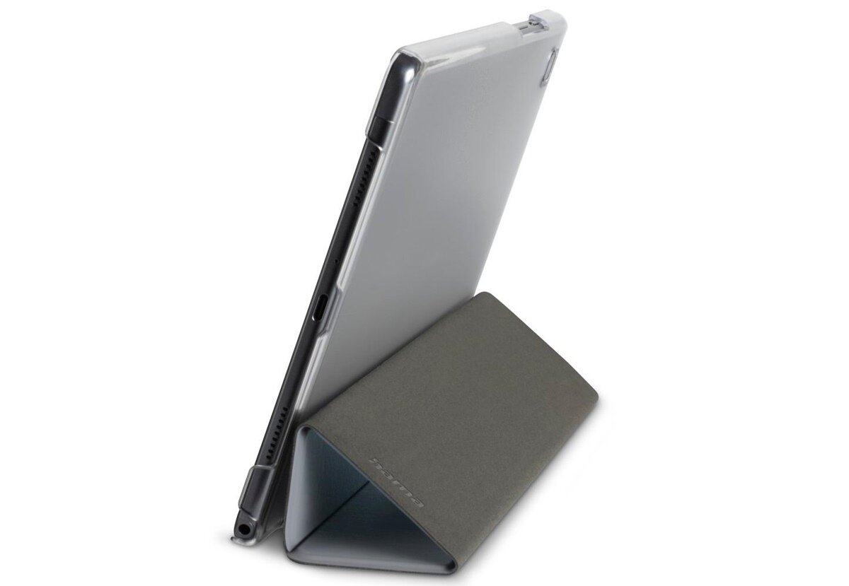 Funkcja podstawki, wygodne korzystanie, etui Hama Fold Clear na Galaxy Tab A8