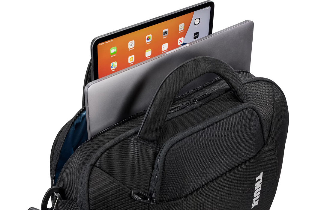 TORBA na laptopa THULE Accent 15.6 cali Czarny ochorona bezpieczeństwo wymiary użytkowanie wytrzymałość odporność