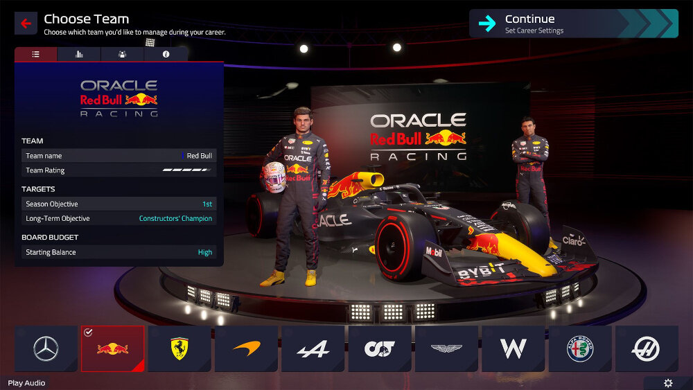 F1 Manager 2022 Gra sukces drużyna zespół wyścigi