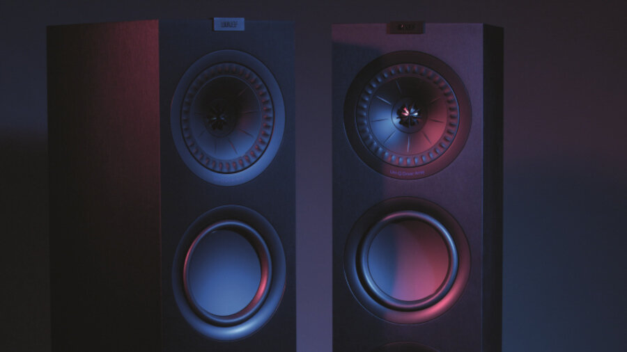 Kolumny głośnikowe KEF Q950 - minimalistyczny design