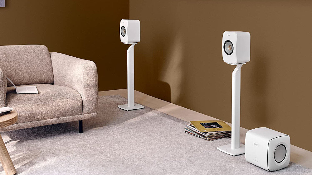 Kolumny głośnikowe KEF LSX-II - kompaktowe wymiary