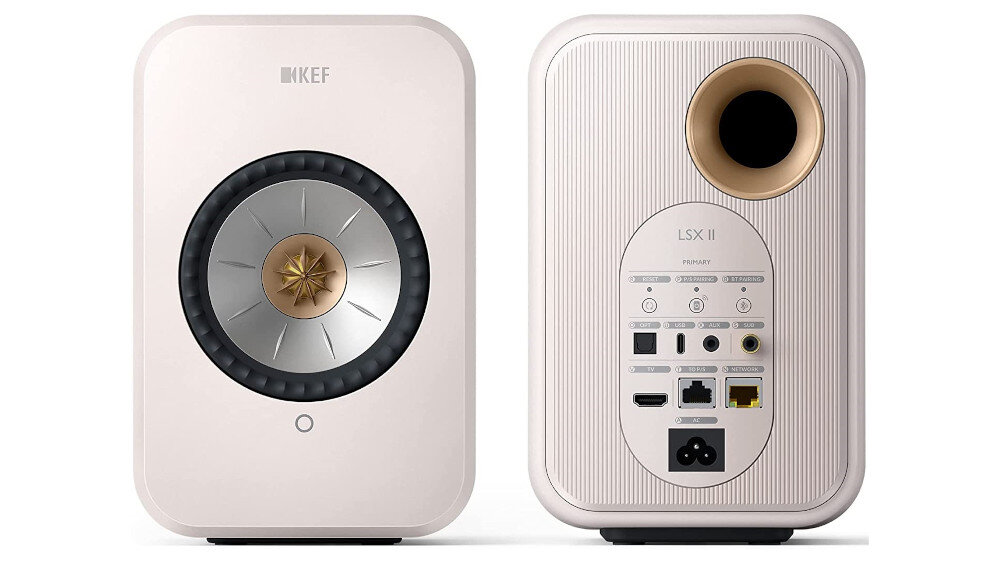 Kolumny głośnikowe KEF LSX-II - minimalistyczny design