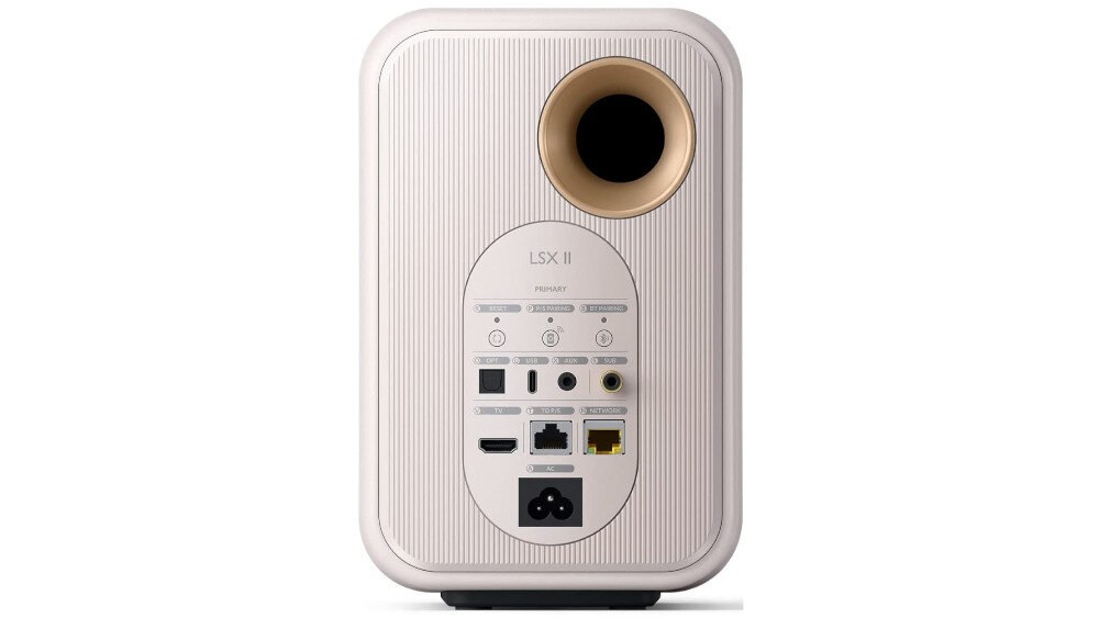 Kolumny głośnikowe KEF LSX-II - łatwe podłączenie plug and play
