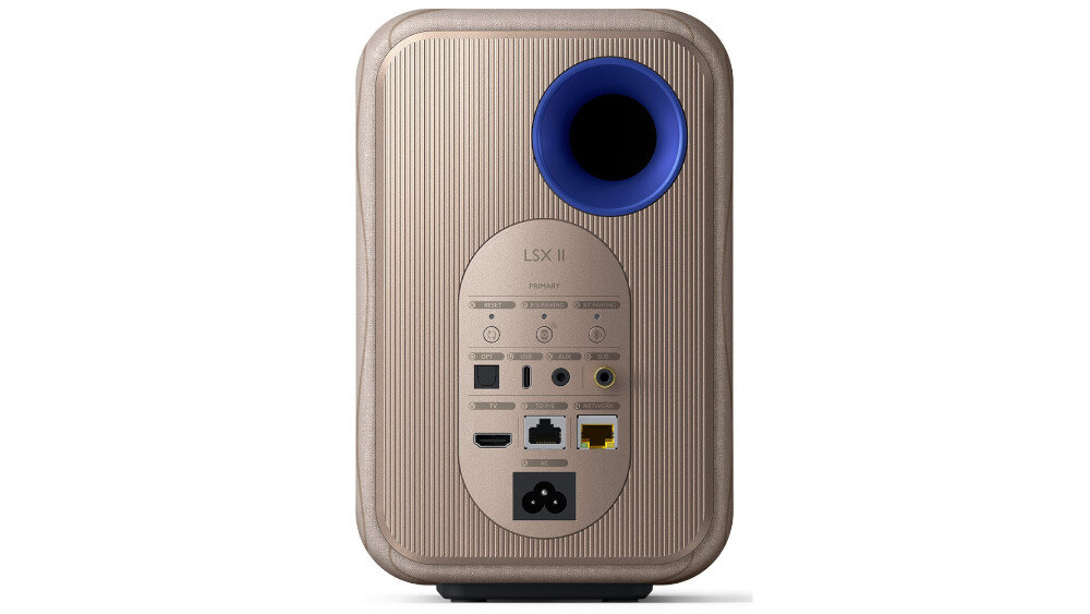 Kolumny głośnikowe KEF LSX-II - łatwe podłączenie plug and play