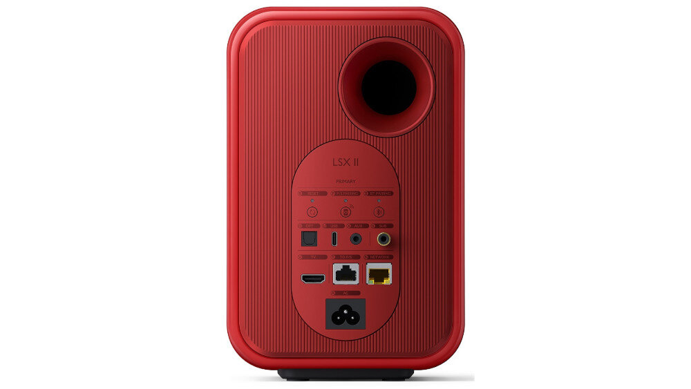 Kolumny głośnikowe KEF LSX-II  - łatwe podłączenie plug and play