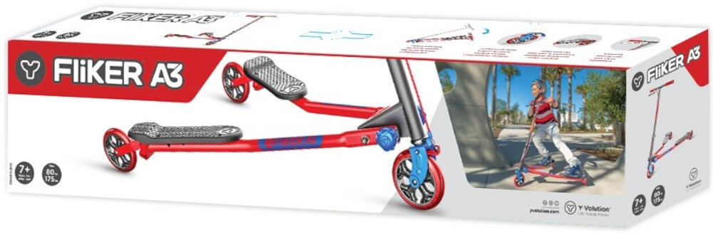 Hulajnoga dla dzieci YVOLUTION Fliker Air A3 opakowanie