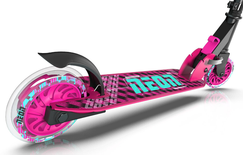 Hulajnoga dla dzieci YVOLUTION Neon Apex kółka łożyska sunięcie