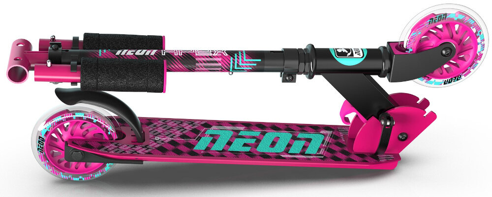 Hulajnoga dla dzieci YVOLUTION Neon Apex przyjemność jazda hamulec