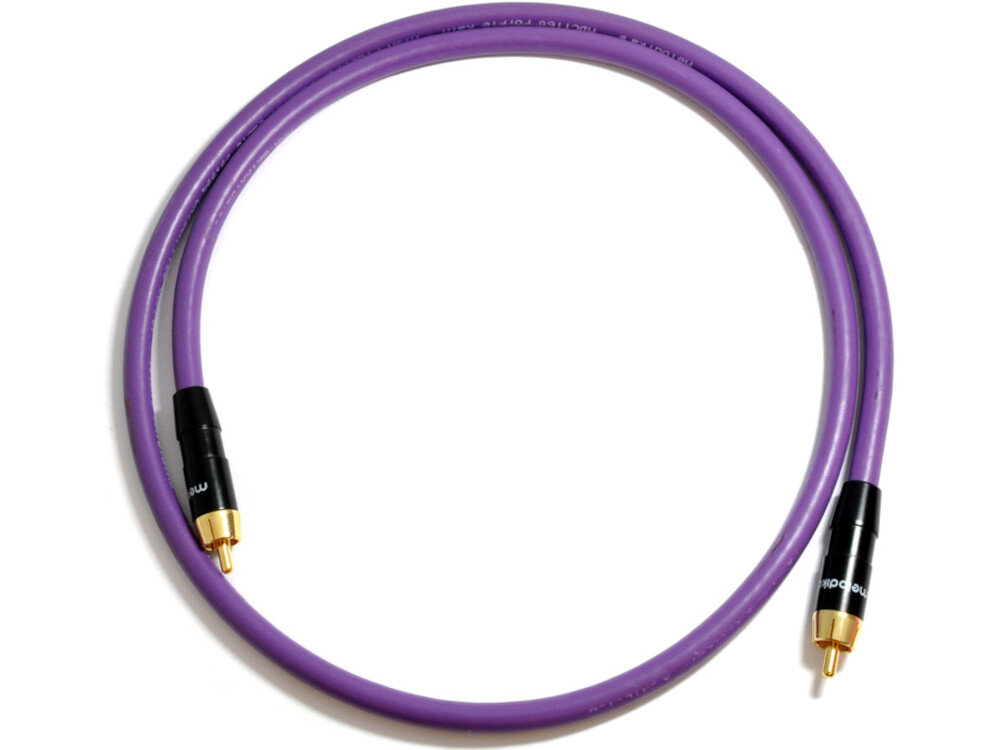 Kabel RCA – RCA MELODIKA 1 m wytrzymałość odporność ekranowanie zakłócenia długość