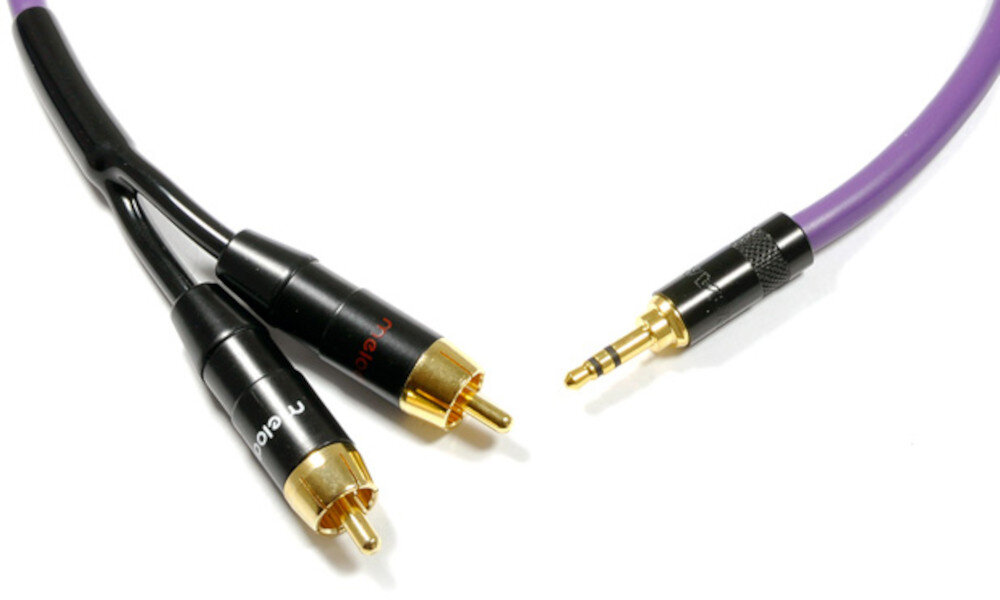 Kabel Jack 3.5 mm - 2x Chinch MELODIKA 1.5 m złącza jakość przewodnik materiał czystość