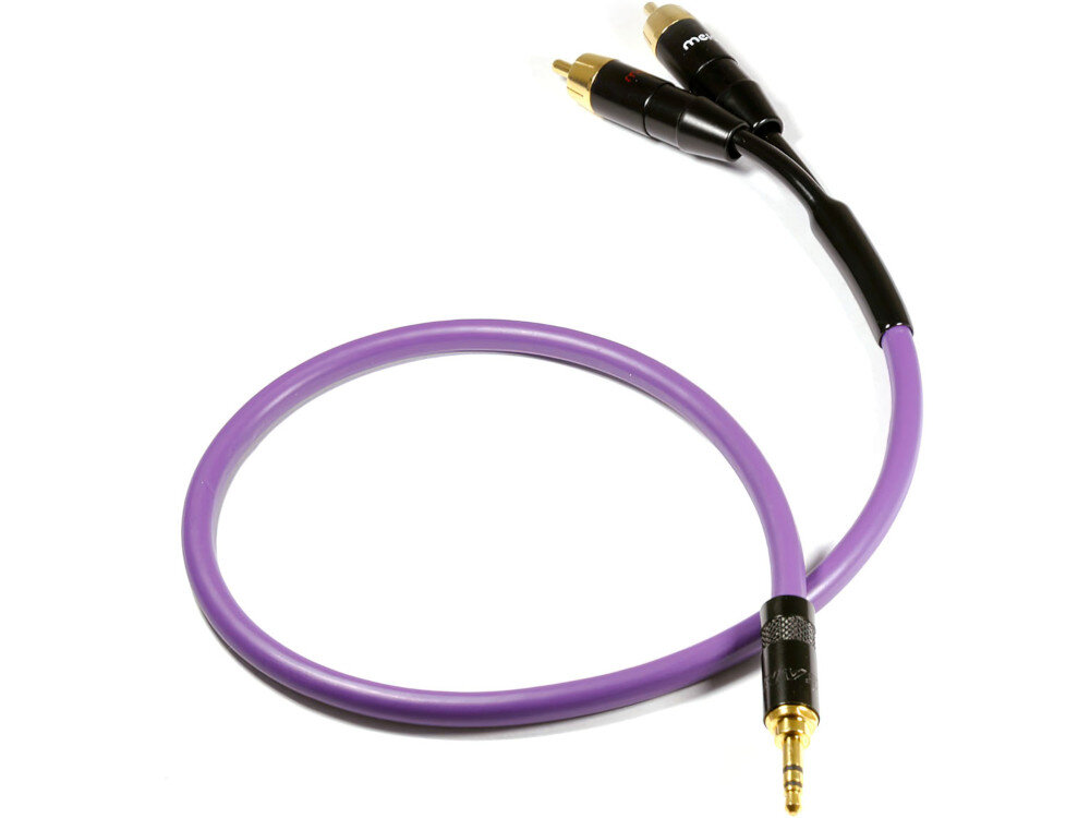 Kabel Jack 3.5 mm - 2x Chinch MELODIKA 1 m odporność trwałość ekranowanie pokrycie długość