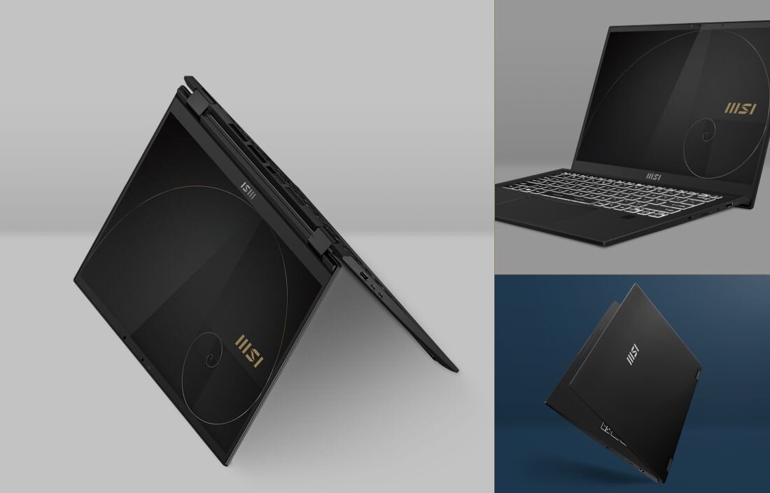 Laptop MSI Summit E14 Flip Evo A12MT - Logo