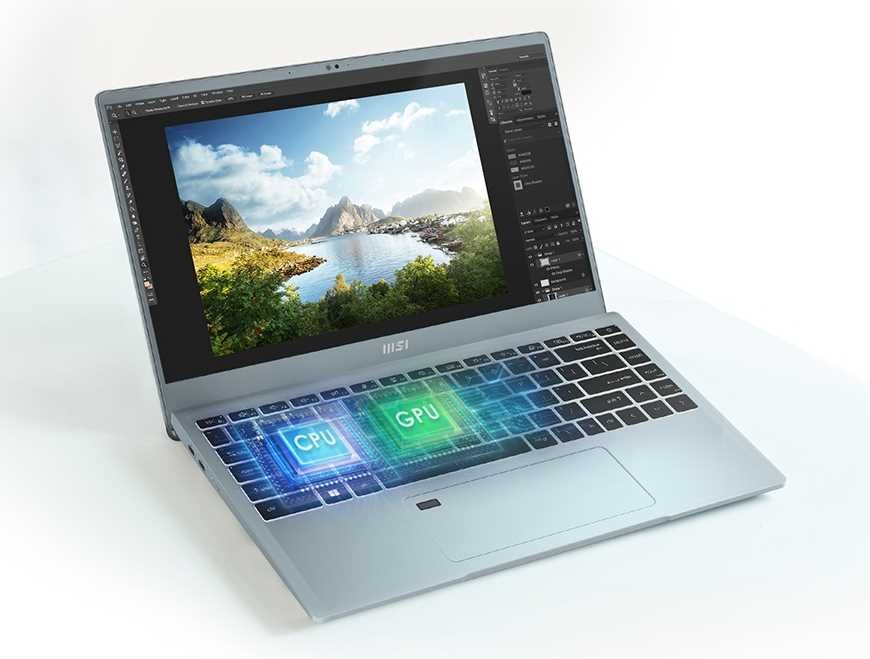  Laptop MSI Prestige A12UC - Intel Core 