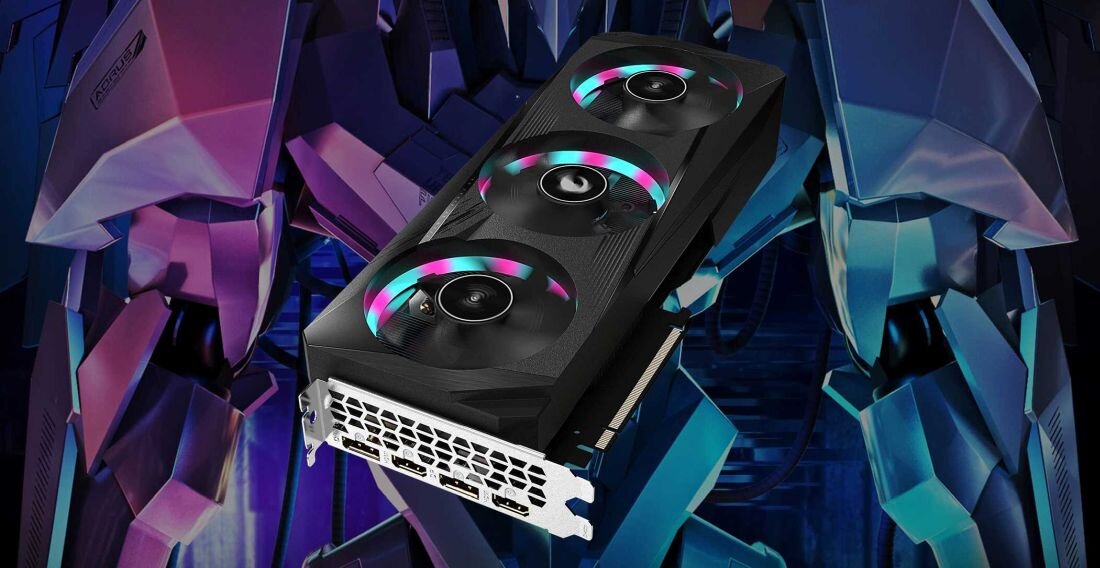 Karta graficzna GIGABYTE Aorus GeForce RTX 3050 Elite 8GB - stabilna praca