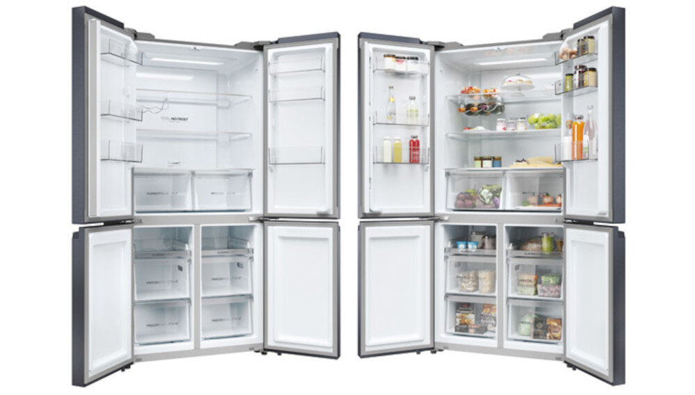 Lodówka HAIER HCR5919ENMB Side by side Nofrost