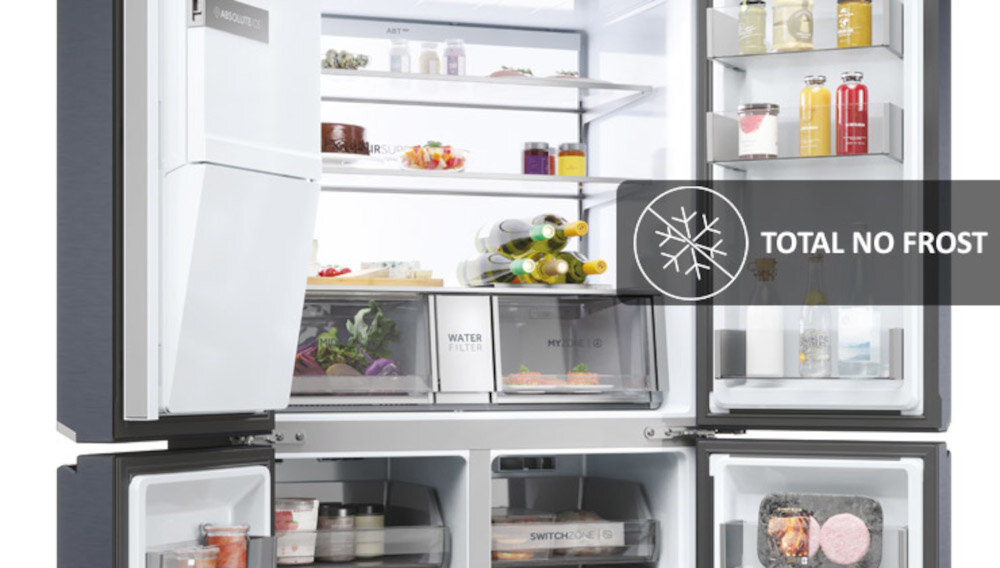 LODÓWKA HAIER HCR7918EIMB bez szronu no frost bez rozmrożenia