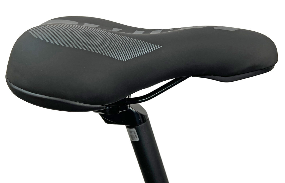 ROWER ELEKTRYCZNY MTB ESPERIA E970 XENON 27,5 SZARO-CZANO-ŻÓŁTE M45 18 wygoda na dlugich odcinkach