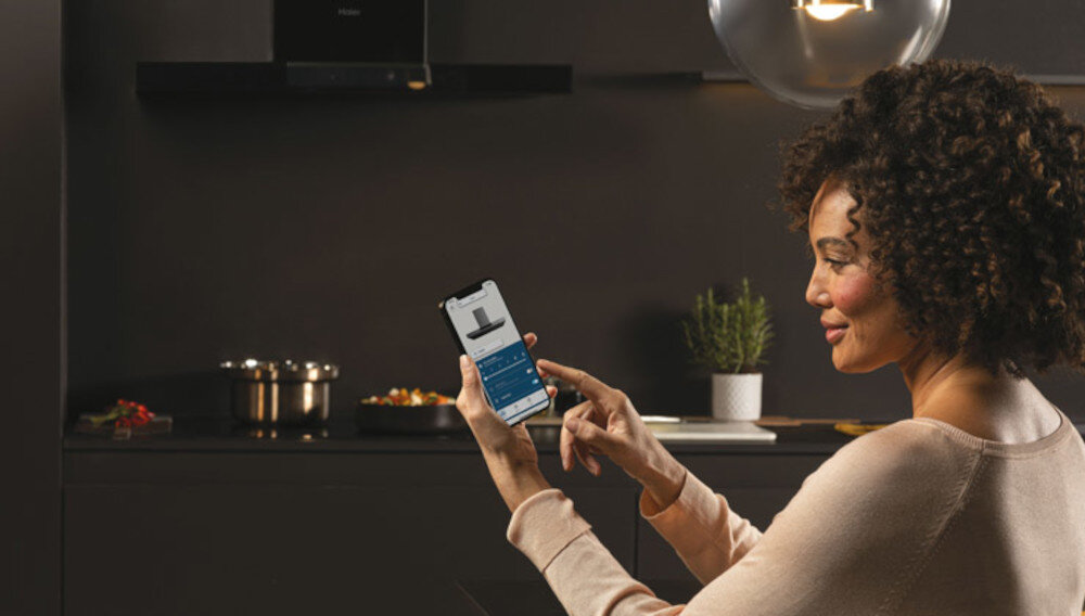 OKAP HAIER HATS6DS46BWIFI kontrola