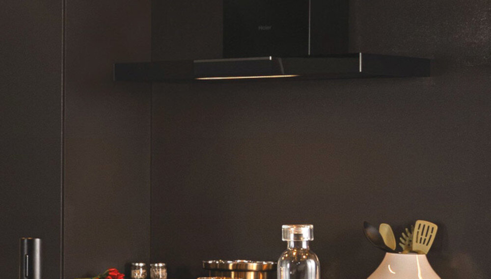 OKAP HAIER HATS6DS46BWIFI oświetlenie LED