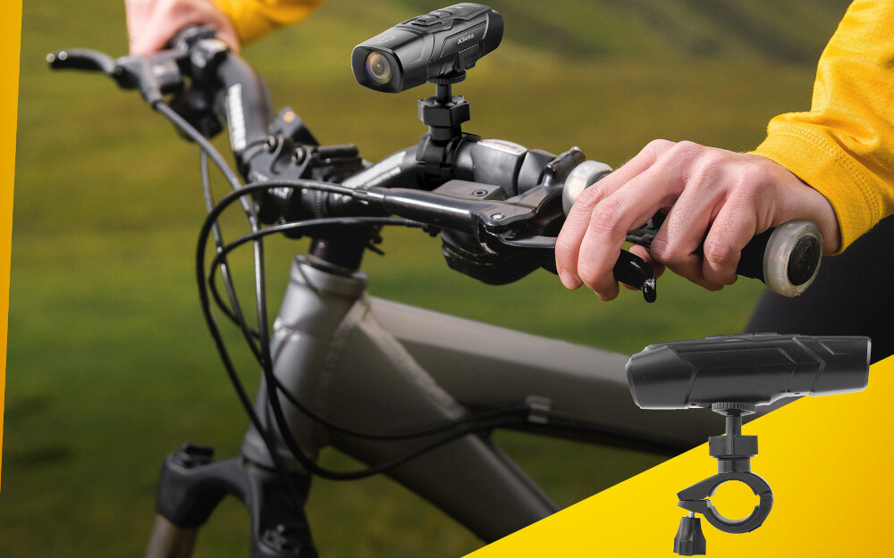 Kamera sportowa XBLITZ Everywhere  - uchwyt elementy mocujące