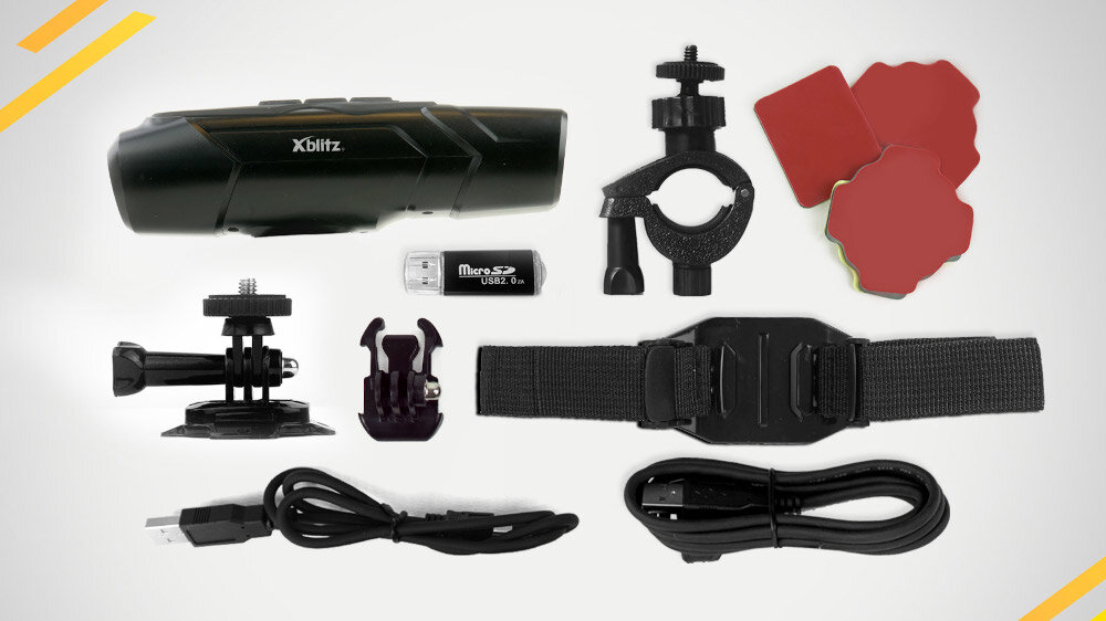 Kamera sportowa XBLITZ Everywhere  - zestaw
