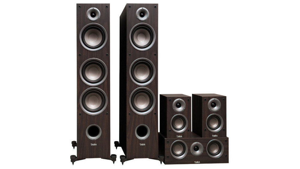 Kino domowe ONKYO TX-RN6100B + TAGA TAV-607  - kolumny