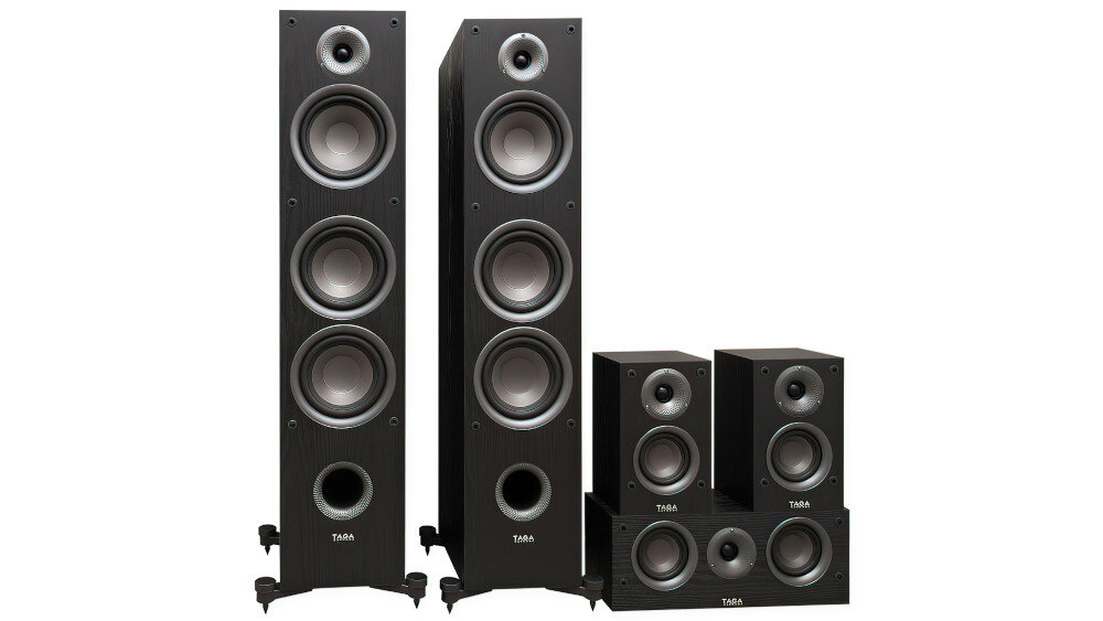 Kino domowe ONKYO TX-RN6100B + TAGA TAV-607  - kolumny