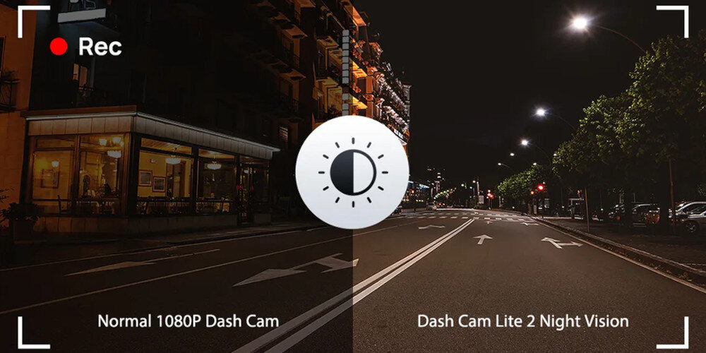 Wideorejestrator 70MAI Dash Cam Lite 2 D10  - jakość nagrań