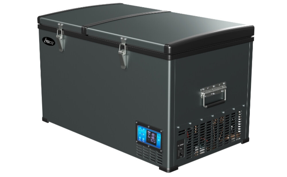 Lodowka YETICOOL KL100 zasilanie akumlatorem pobor energii