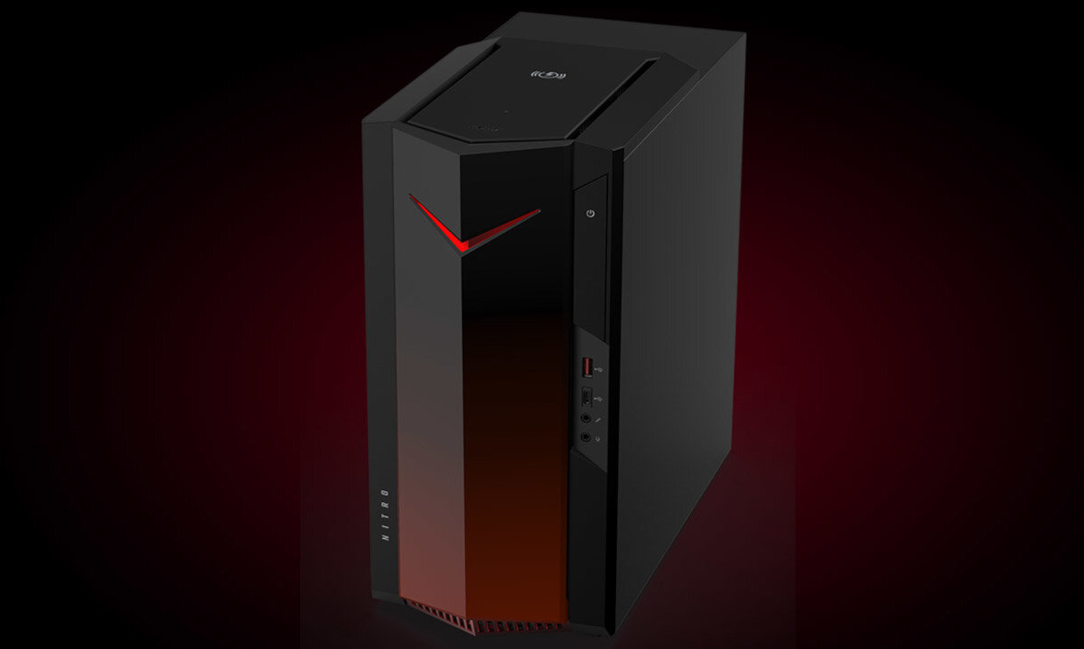 Komputer ACER Nitro 50 ciekawy wyglad