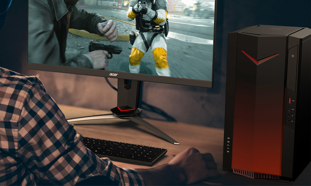 Komputer ACER Nitro 50 super szybkie polaczenie