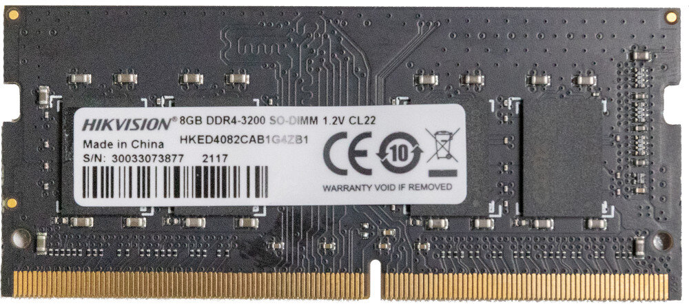 Pamiec RAM HIKVISION S1 8GB 3200MHz niezawodnosc